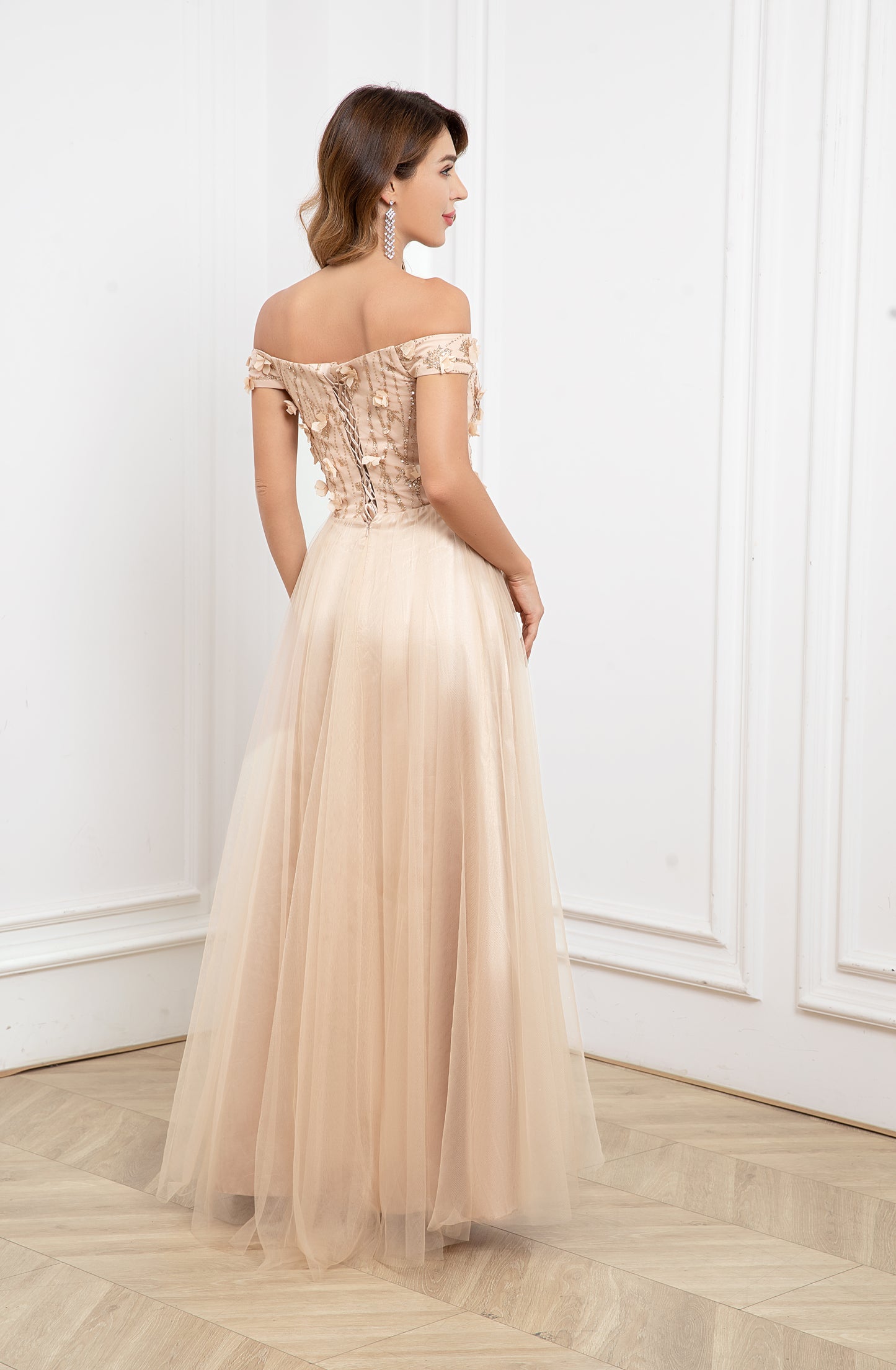 Robe Tulle Fleuri